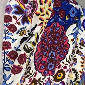 Talbots Multicolor Floral Blouse